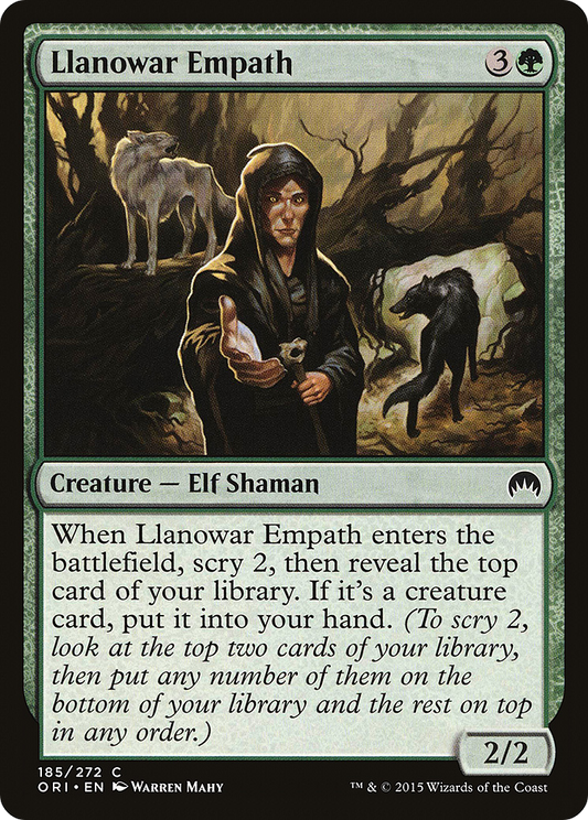 Llanowar Empath (ORI-185) (Foil)