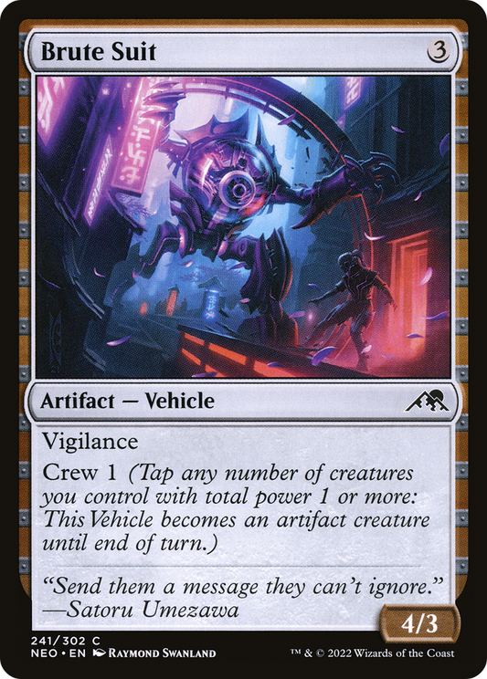 Brute Suit (NEO-241) (Foil)