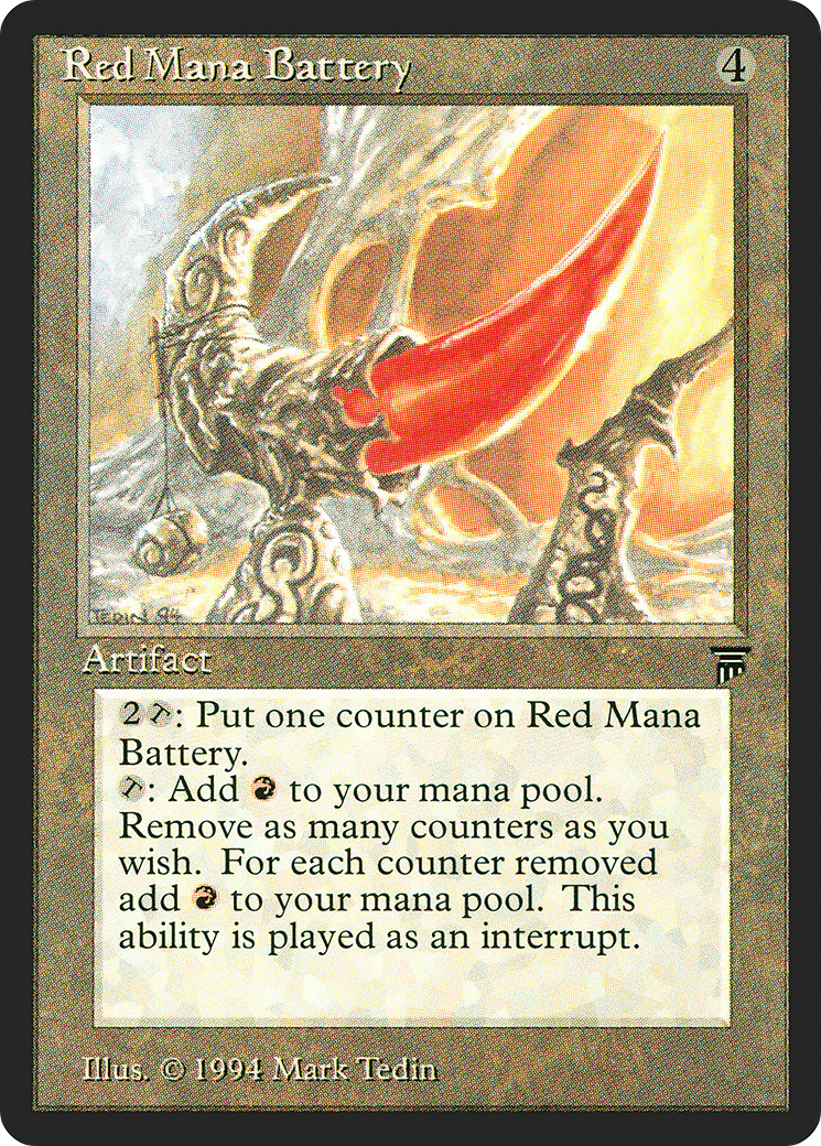 Red Mana Battery (LEG-291)