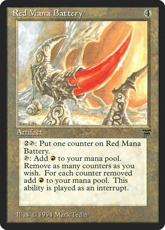 Red Mana Battery (LEG-291)