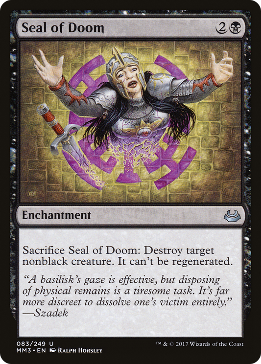 Seal of Doom (MM3-083)