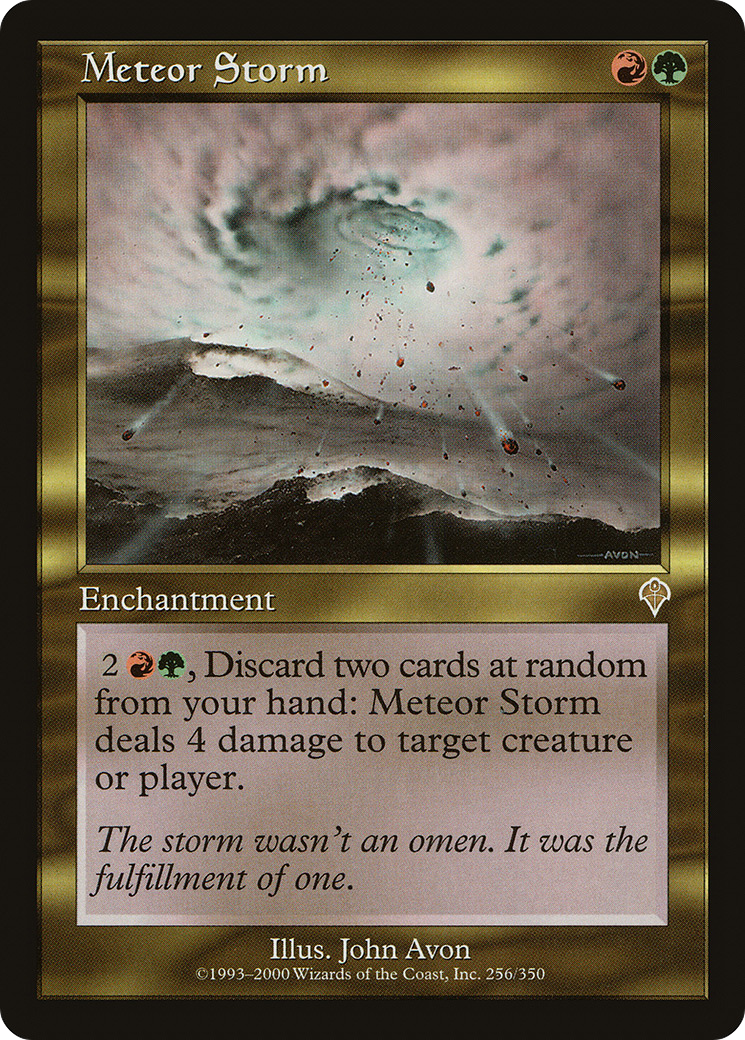 Meteor Storm (INV-256) (Foil)