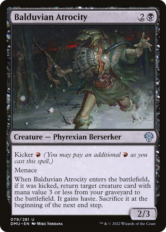 Balduvian Atrocity (DMU-079) (Foil)