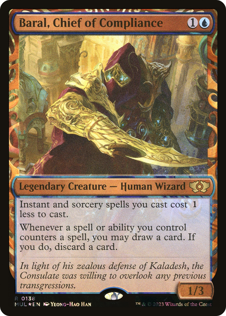 Baral, Chief of Compliance (MUL-138) (Showcase) (Halo Foil)