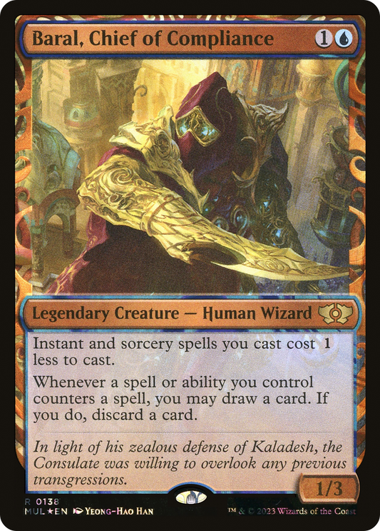 Baral, Chief of Compliance (MUL-138) (Showcase) (Halo Foil)