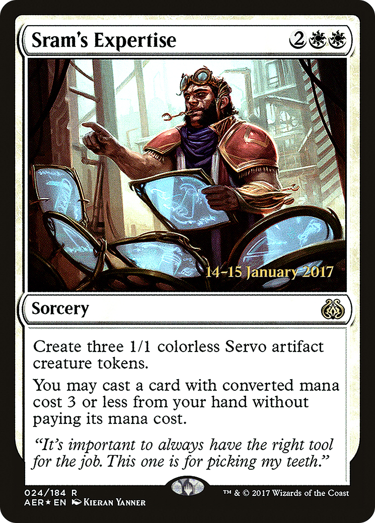 Sram's Expertise (PRE-24S) (Foil)