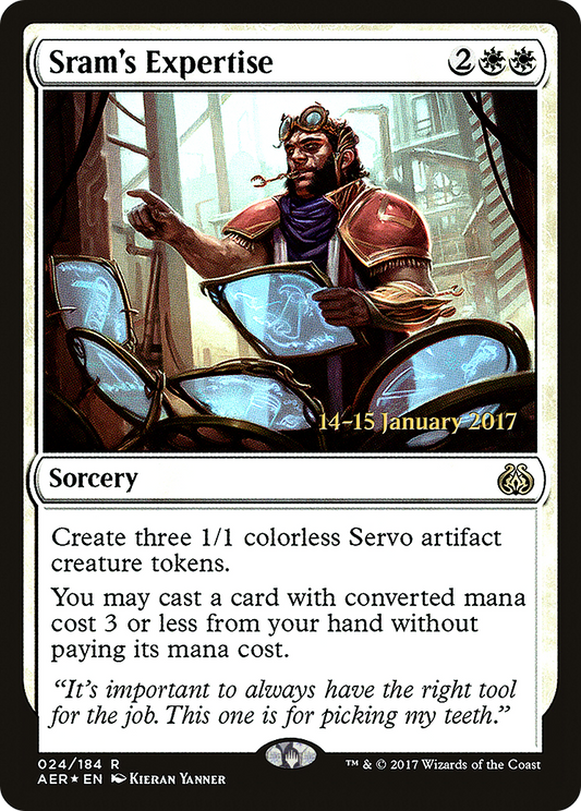 Sram's Expertise (PRE-24S) (Foil)