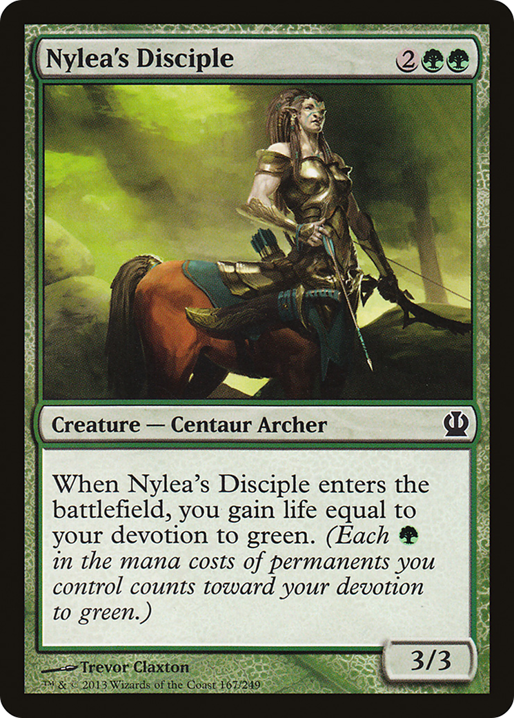 Nylea's Disciple (THS-167) (Foil)