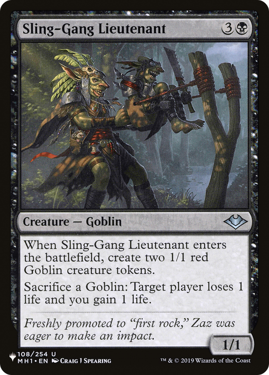 Sling-Gang Lieutenant (LIST-MH1-108)