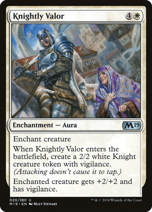 Knightly Valor (M19-020)