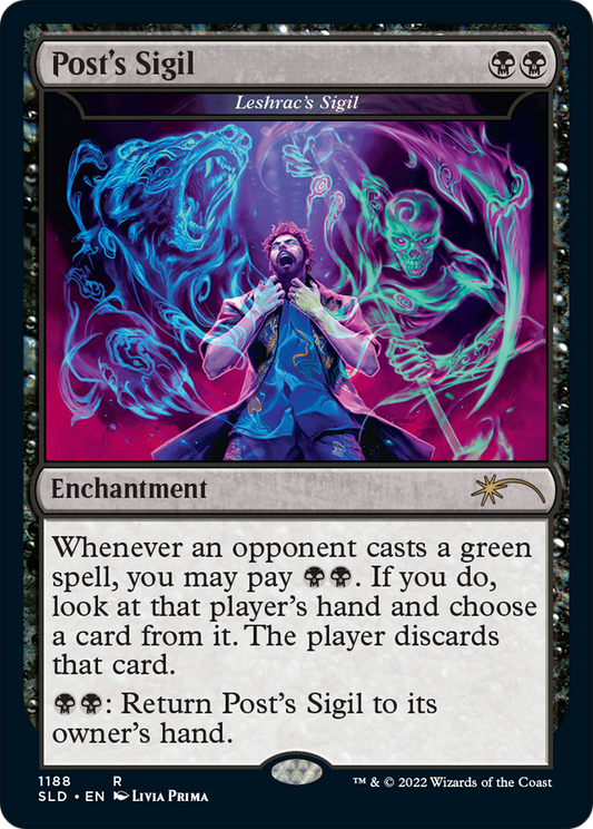 Post's Sigil / Leshrac's Sigil (SLD-1188) (Foil)