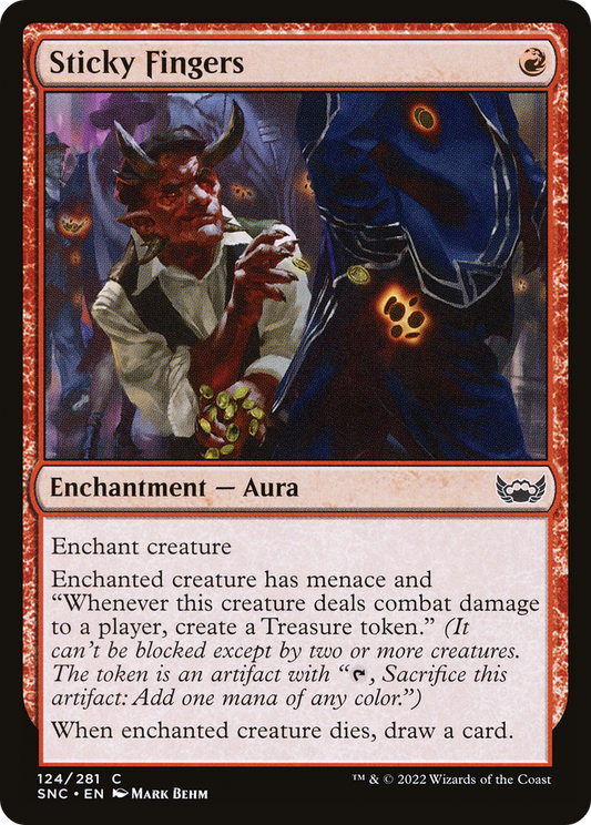 Sticky Fingers (SNC-124) (Foil)