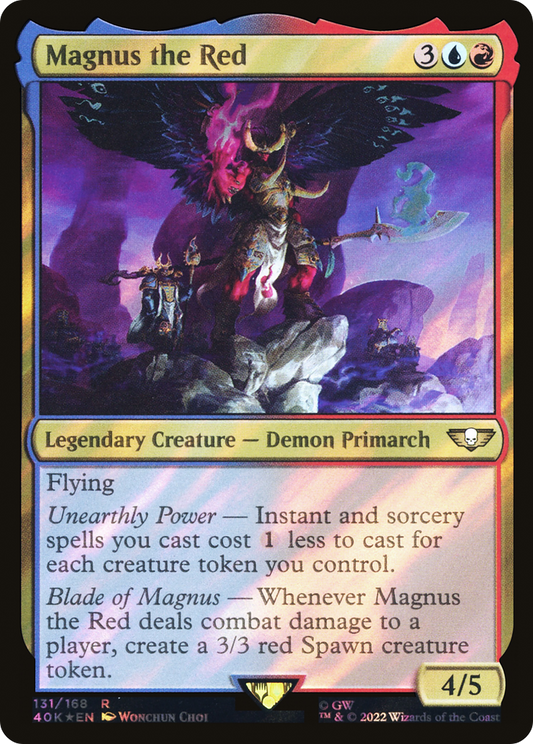 Magnus the Red (40K-131★) (Surge Foil)