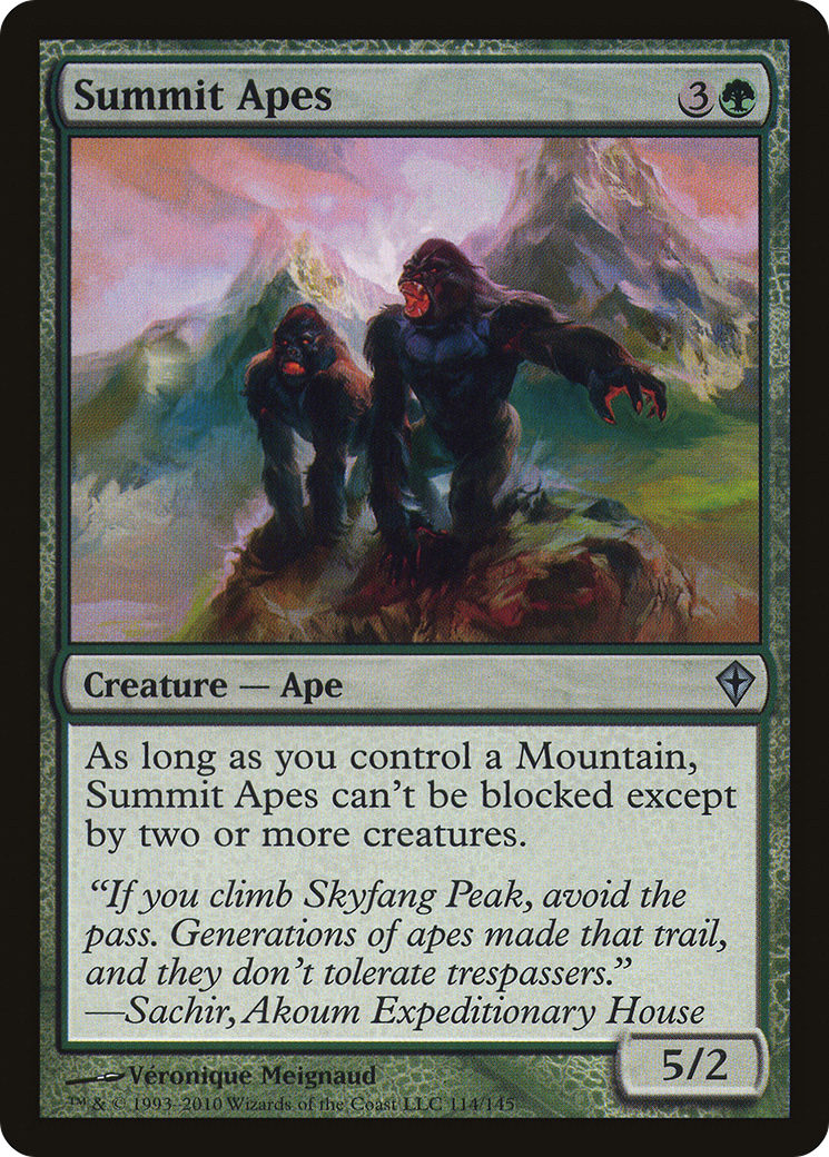Summit Apes (WWK-114)