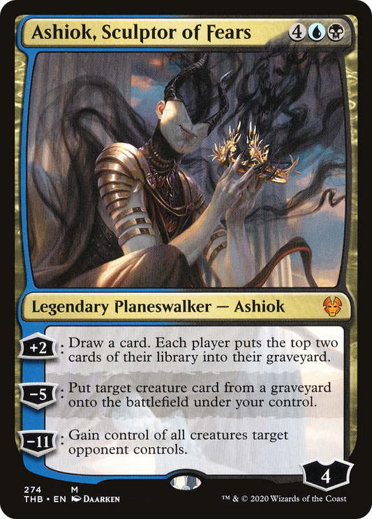 Ashiok, Sculptor of Fears (THB-274) (Foil)