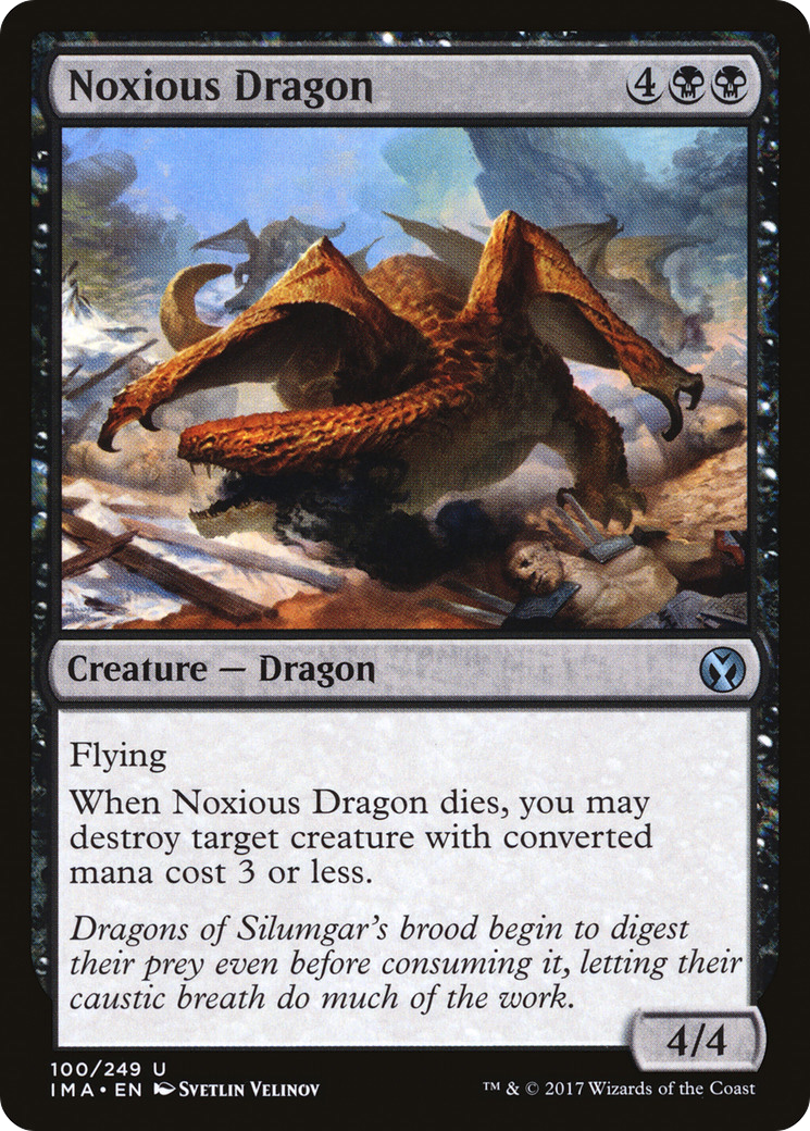 Noxious Dragon (IMA-100) (Foil)