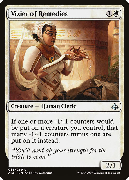 Vizier of Remedies (AKH-038) (Foil)