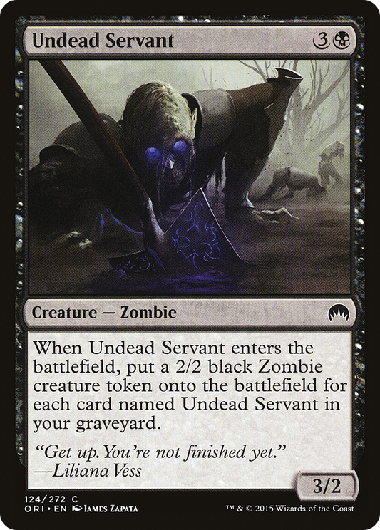 Undead Servant (ORI-124) (Foil)