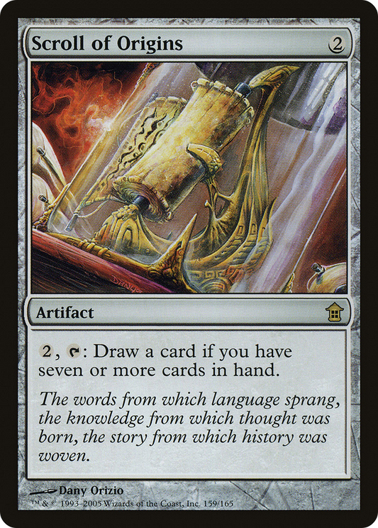 Scroll of Origins (SOK-159) (Foil)