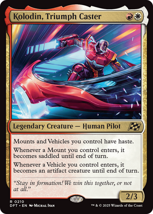 Kolodin, Triumph Caster (DFT-210) (Foil)