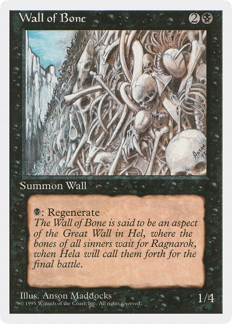 Wall of Bone (4ED-168)