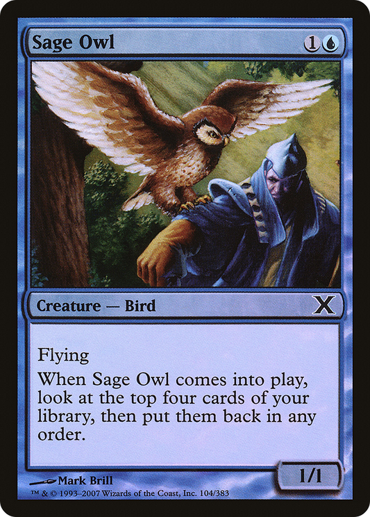 Sage Owl (10E-104★) (Foil)