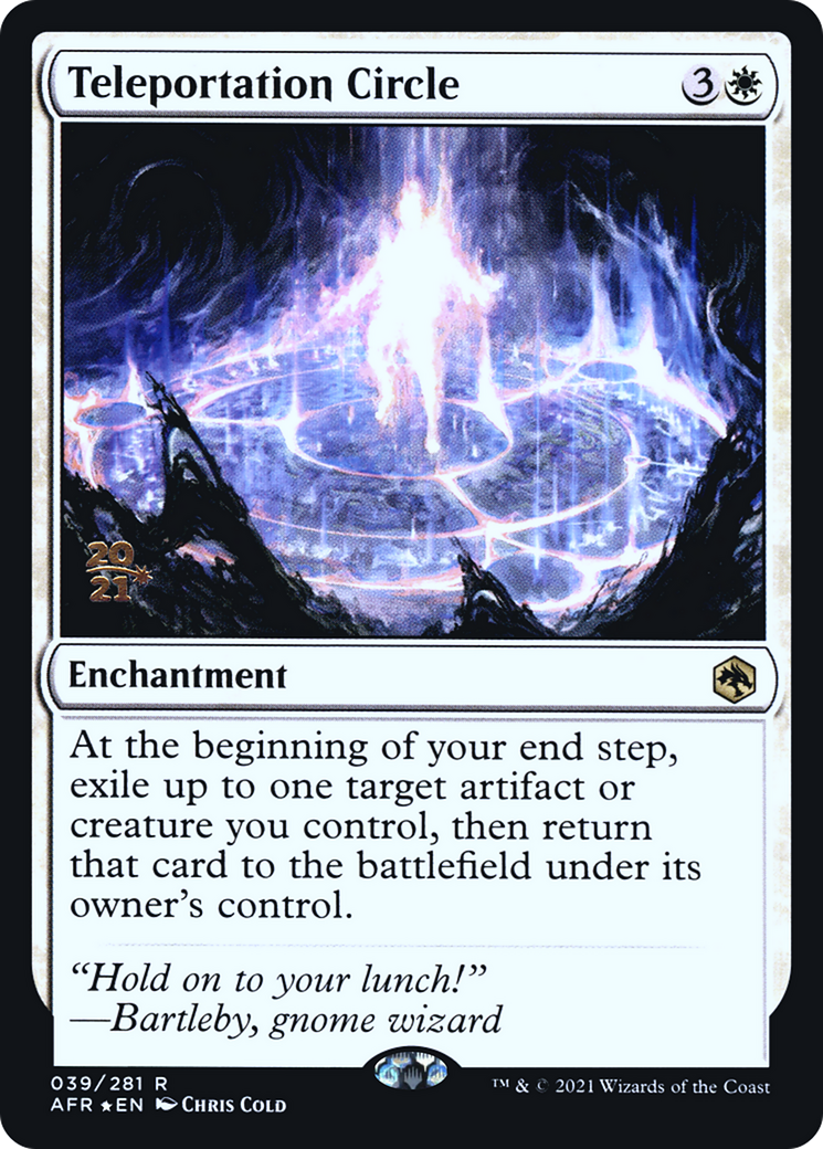 Teleportation Circle (PRE-39S) (Foil)