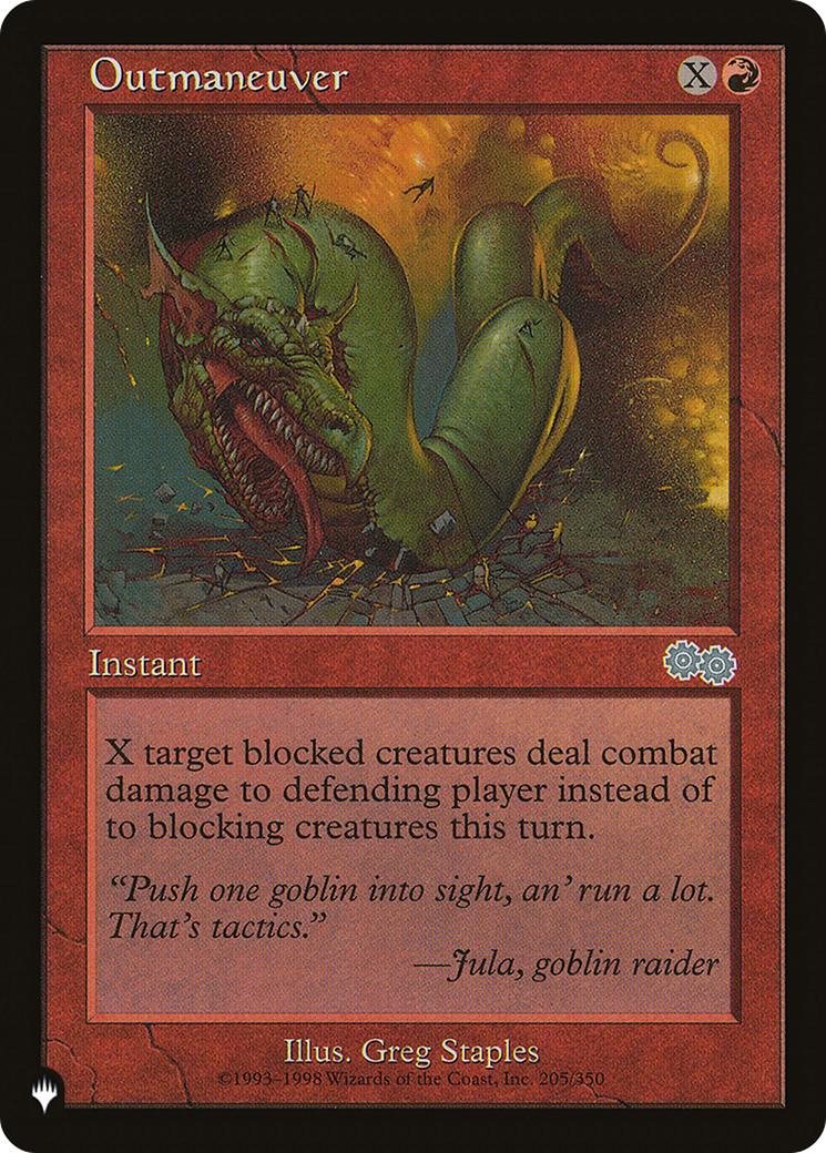 Outmaneuver (LIST-USG-205)