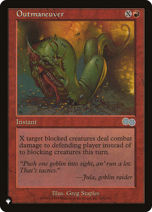 Outmaneuver (LIST-USG-205)