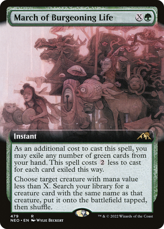 March of Burgeoning Life (NEO-479) (Extended Art)