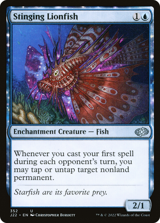 Stinging Lionfish (J22-352)