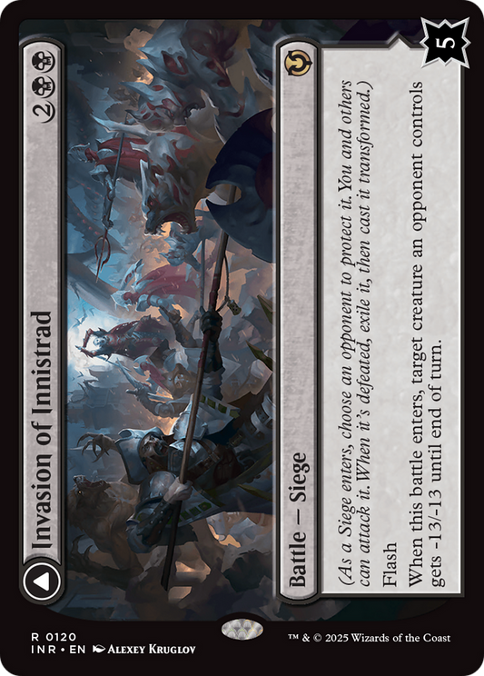 Invasion of Innistrad // Deluge of the Dead (INR-120)