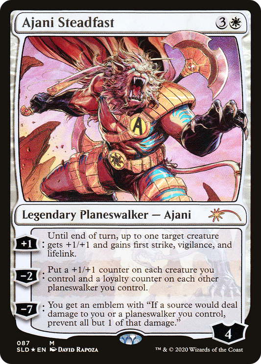 Ajani Steadfast (SLD-087) (Foil)