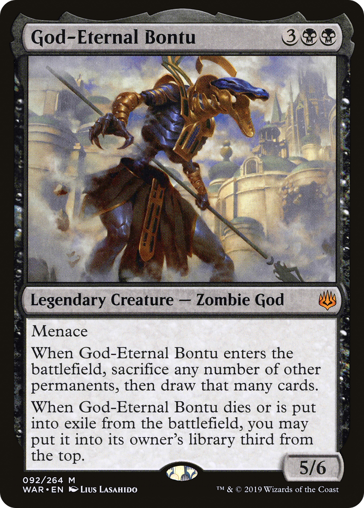 God-Eternal Bontu (WAR-092) (Foil)