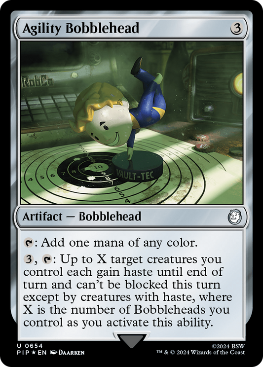 Agility Bobblehead (PIP-654) (Surge Foil)