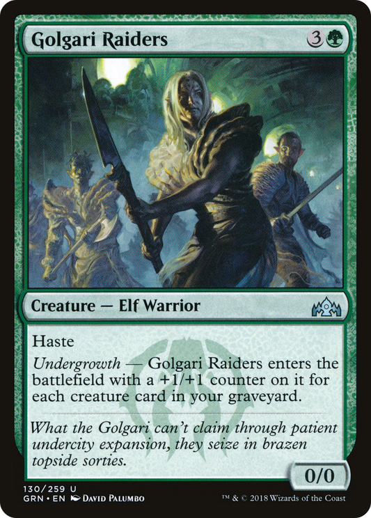 Golgari Raiders (GRN-130) (Foil)