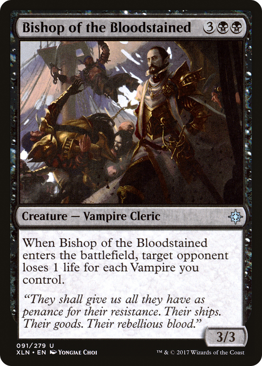 Bishop of the Bloodstained (XLN-091) (Foil)