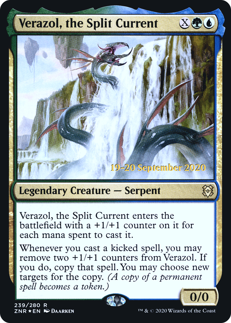 Verazol, the Split Current (PRE-239S) (Foil)