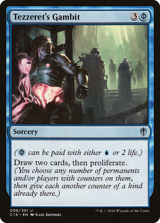 Tezzeret's Gambit (C16-099)