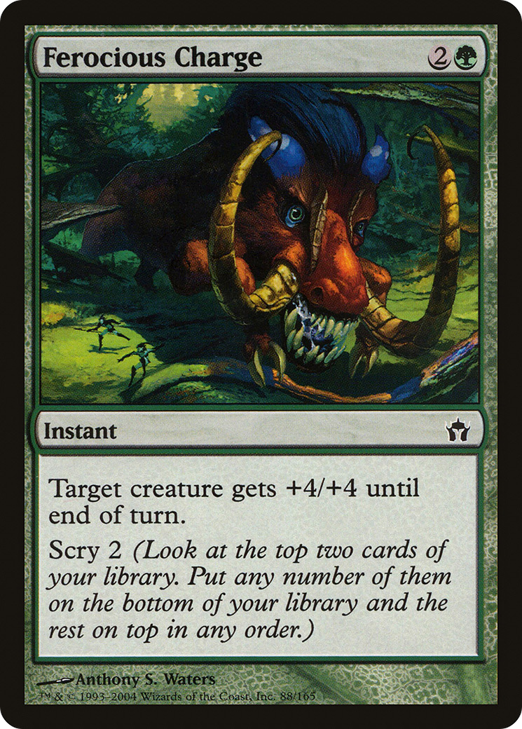 Ferocious Charge (5DN-088) (Foil)