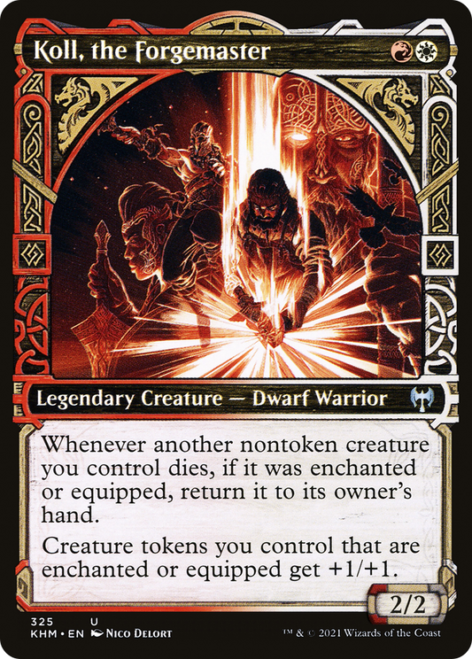 Koll, the Forgemaster (KHM-325) (Showcase) (Foil)