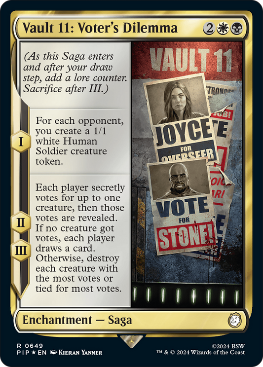 Vault 11: Voter's Dilemma (PIP-649) (Surge Foil)