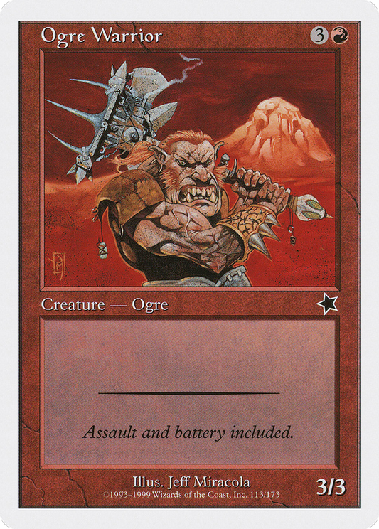 Ogre Warrior (S99-113)