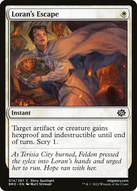 Loran's Escape (BRO-014) (Foil)