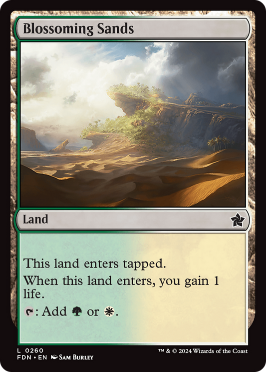 Blossoming Sands (FDN-260) (Foil)