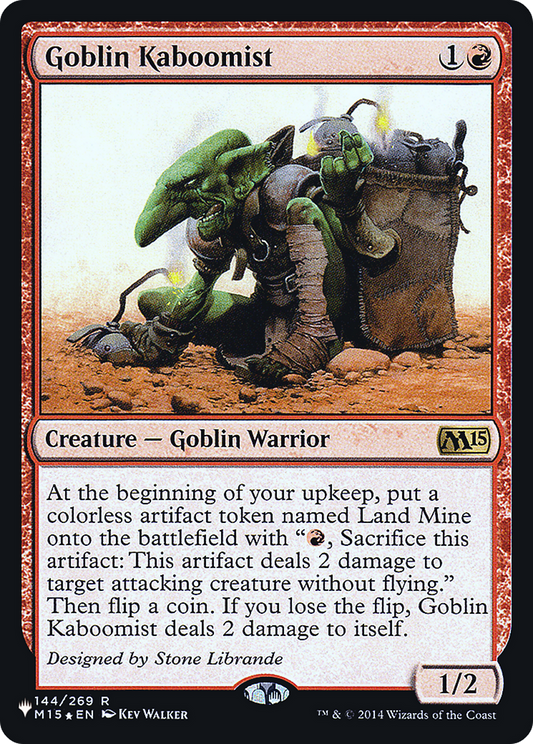 Goblin Kaboomist (LIST-M15-144) (Foil)