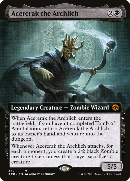 Acererak the Archlich (AFR-372) (Extended Art)