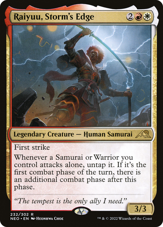 Raiyuu, Storm's Edge (NEO-232) (Foil)