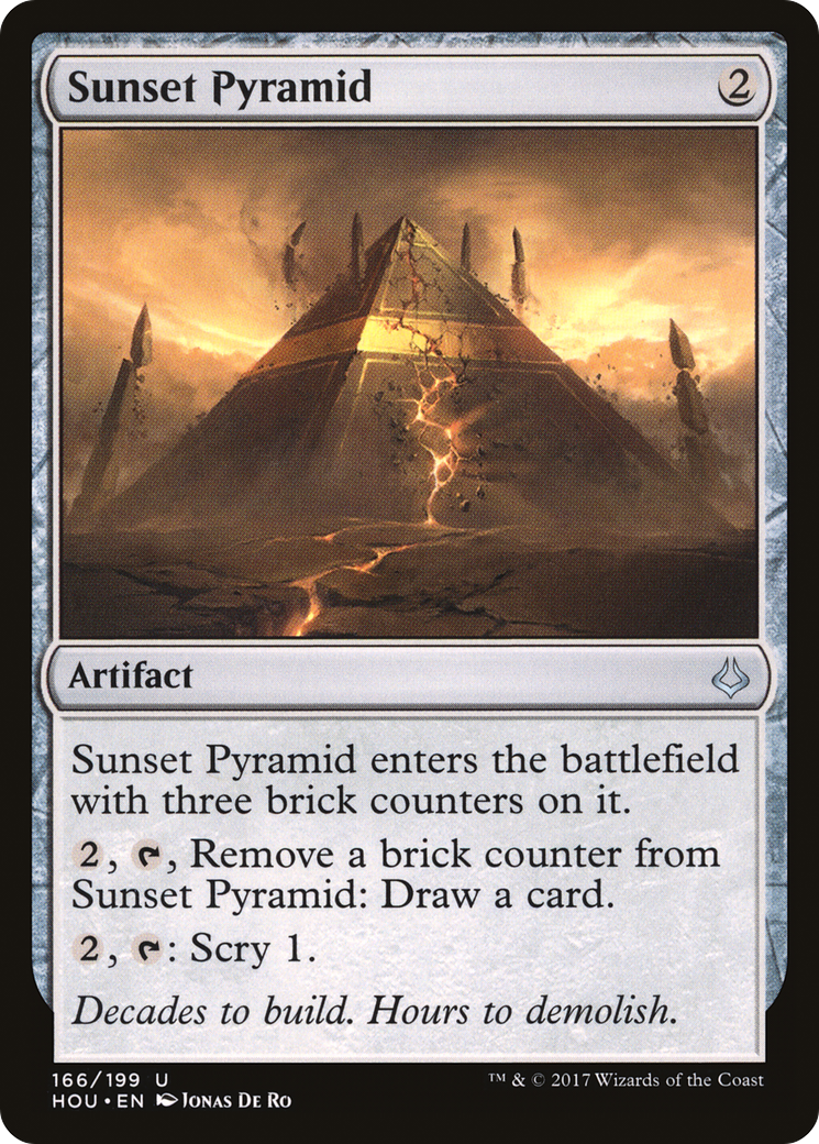 Sunset Pyramid (HOU-166) (Foil)