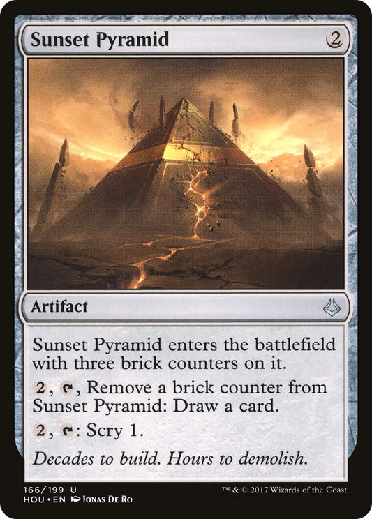 Sunset Pyramid (HOU-166) (Foil)